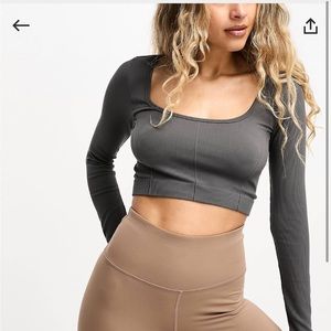 ASOS AsYou Seamless Long Sleeve Top